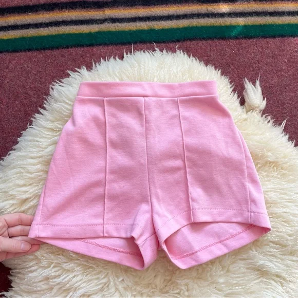 Vintage Bottoms Vintage 7s Kids Shorts Double Knit Polyester